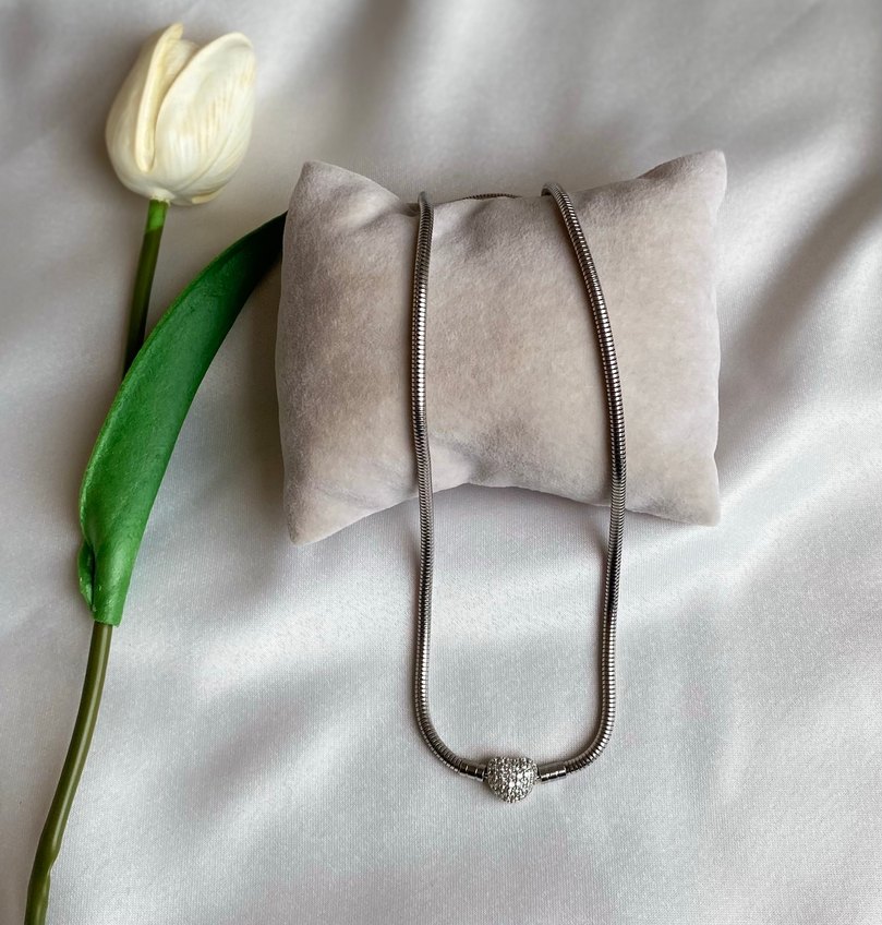 Kalpli pandora kolye - Görsel 2