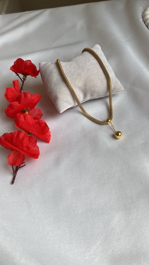 Gold kolye - Görsel 2