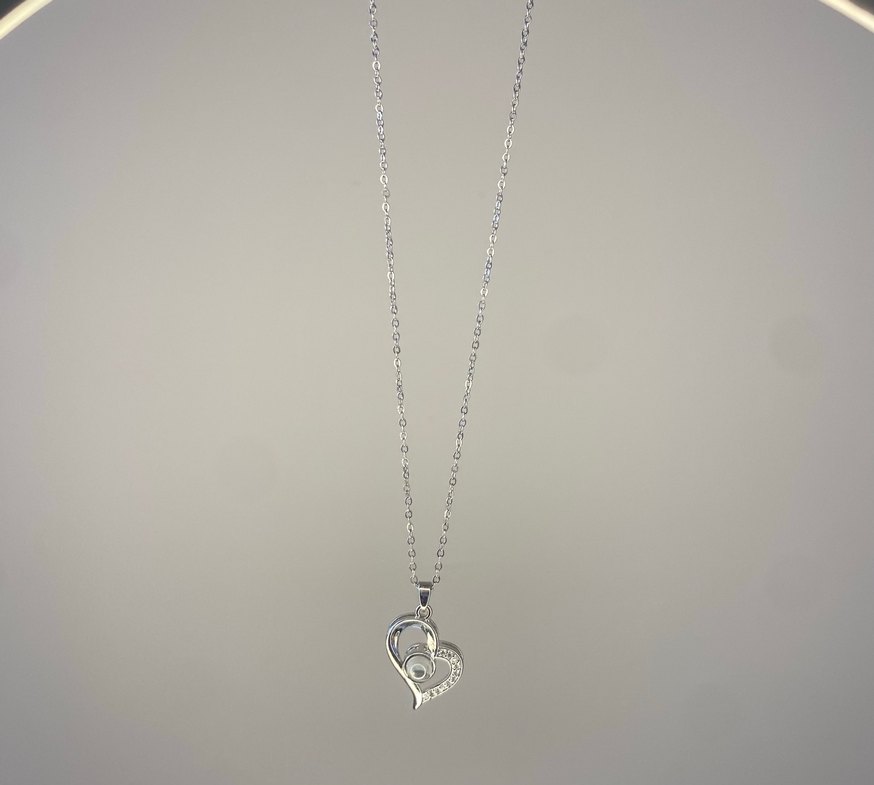 100 DİLDE SENİ Seviyorum KOLYE - Görsel 3