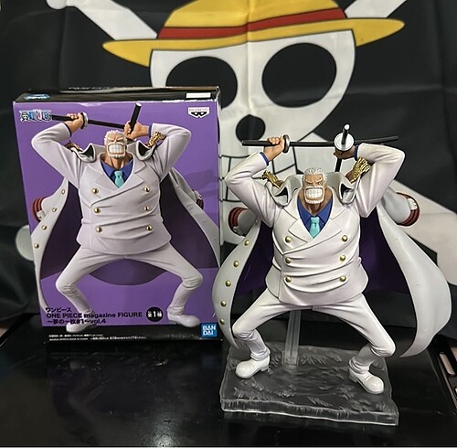 ONE PIECE GARP 21 CM ORIJINAL KUTULU