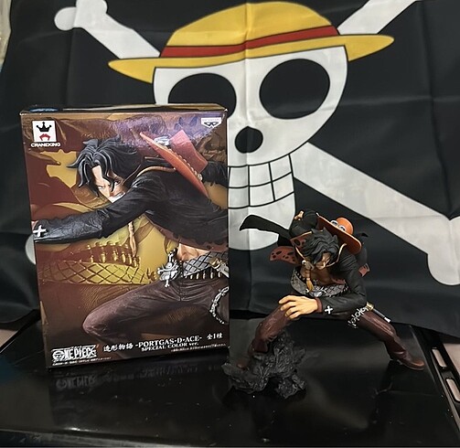 ONE PIECE ACE KUTULU ORIJINAL