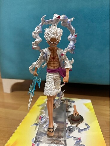 Beden Renk ONE PIECE LUFFY GEAR 5 25 CM KUTULU
