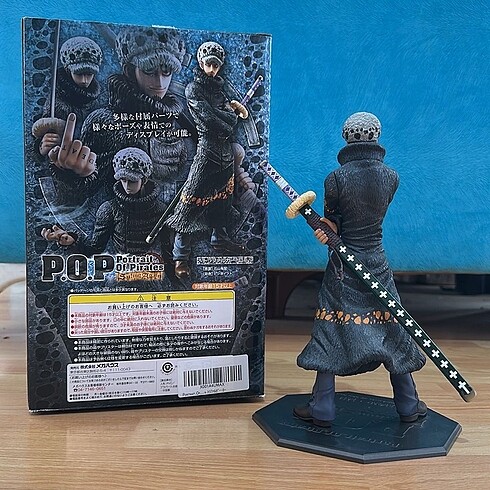 ONE PIECE LAW MEGAHOUSE 26 CM KUTULU