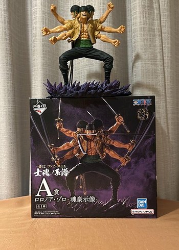 Beden ONE PIECE RORONOA ZORO 9 KILIC 3 BAS 3D