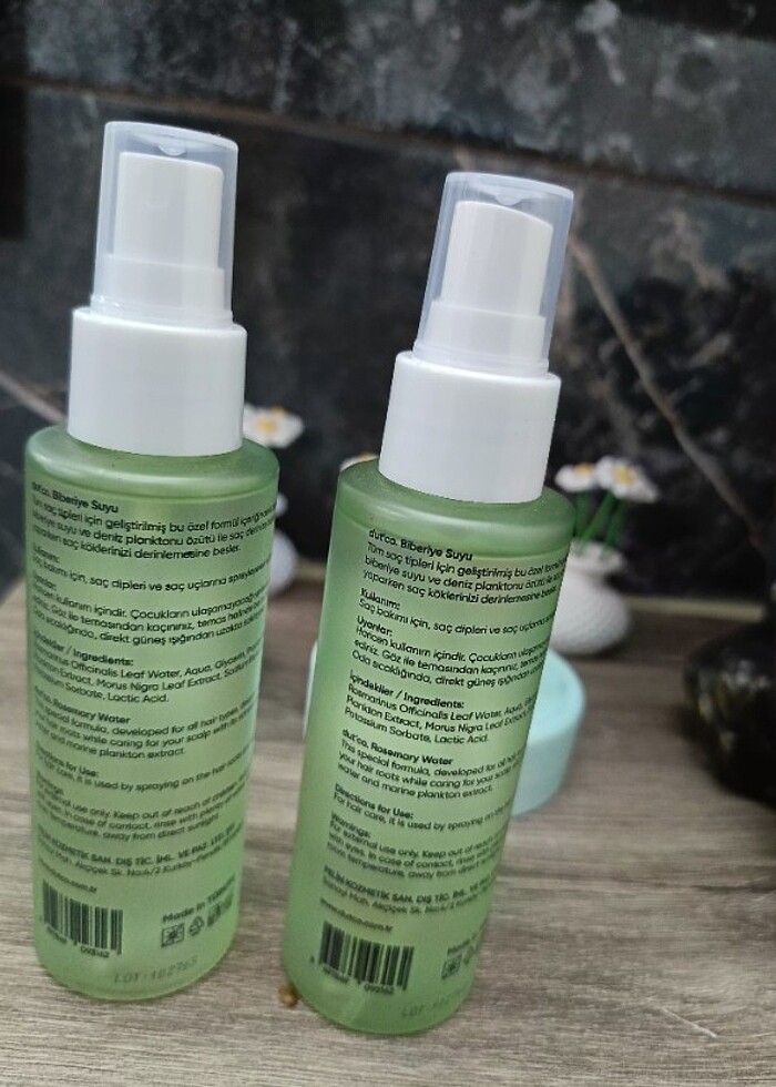 Biberiye saç bakım sprey - Görsel 2