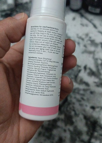 SKIN401 SPF 50+ Pembe Tonlu Güneş Kremi 50 ml - Görsel 3