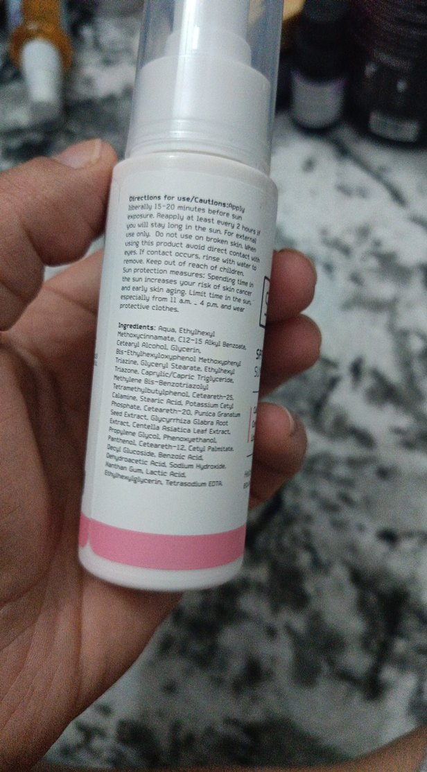 SKIN401 SPF 50+ Pembe Tonlu Güneş Kremi 50 ml - Görsel 3