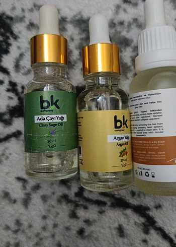 bk Anti-Aging Serum Seti - Ada Çayı ve Argan Yağı - Görsel 3