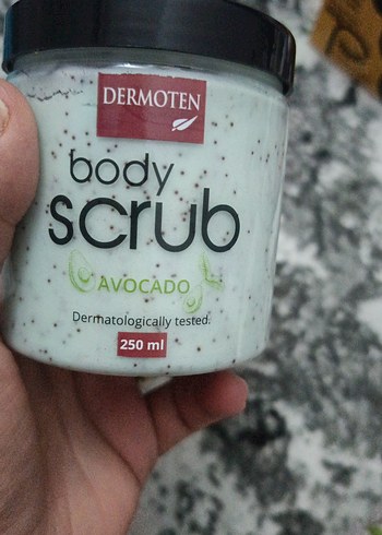 Dermoten Avokadolu Vücut Peelingi 250ml - Görsel 2