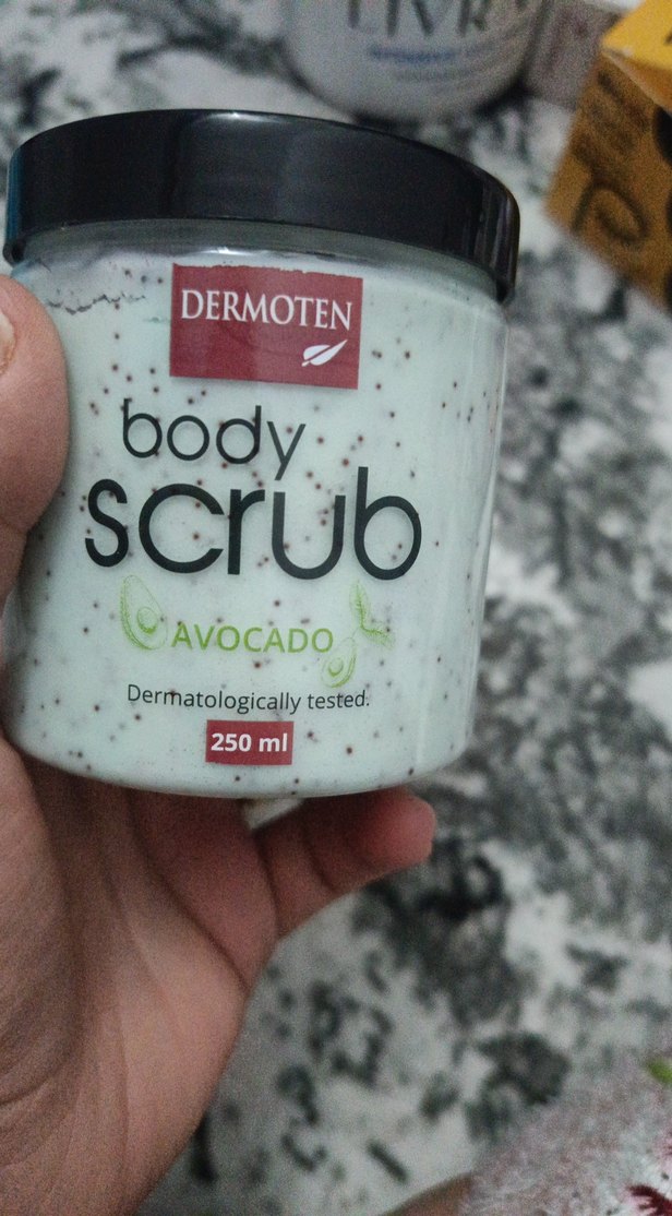 Dermoten Avokadolu Vücut Peelingi 250ml - Görsel 2