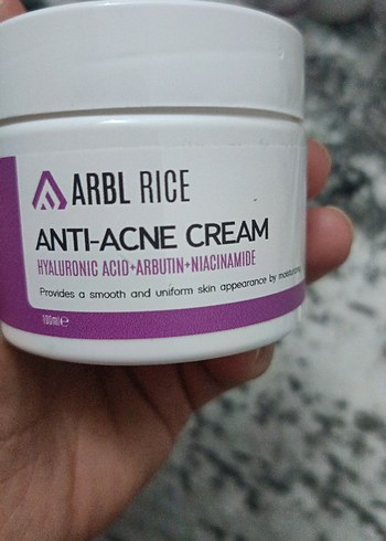 ARBL RICE Anti-Akne Kremi 100 ml - Görsel 4