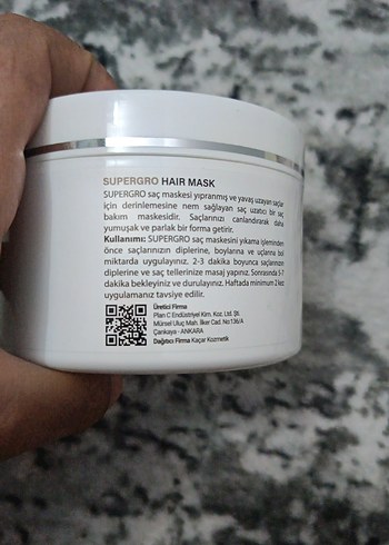 Livray Supergro Hızlı Uzama Saç Maskesi 350 ml - Görsel 3