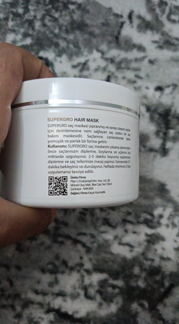 Livray Supergro Hızlı Uzama Saç Maskesi 350 ml - Görsel 3