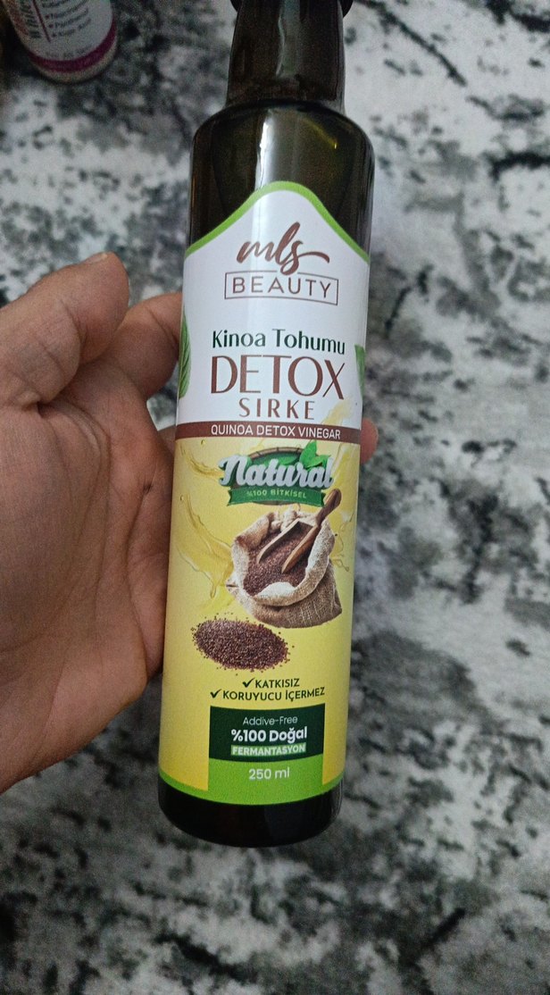 NLS Beauty Kinoa Tohumu Detox Sirke 250 ml - Görsel 2