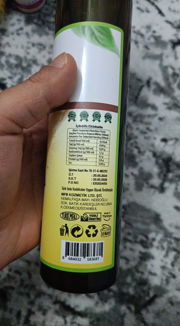 NLS Beauty Kinoa Tohumu Detox Sirke 250 ml - Görsel 3