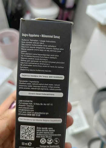 Slaj Kalıcı Saç Kapatıcı Losyon - Görsel 2