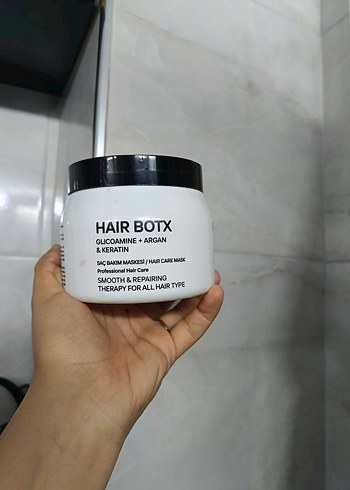 Argan & Keratin İçerikli Saç Maskesi