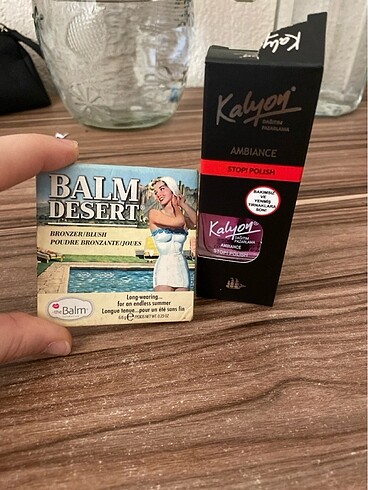 The balm allık ve kalyon oje