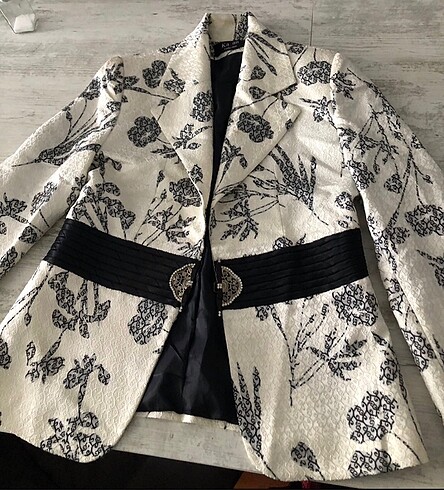 Vintage blazer ceket elbise takım
