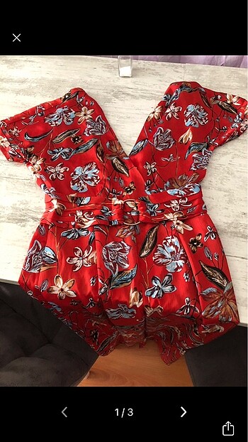 Zara saten tulum