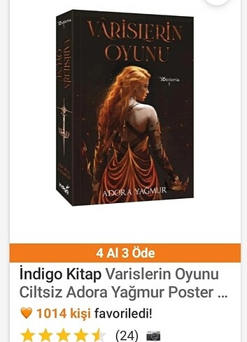 Varislerin Oyunu (Adora Yağmur)
