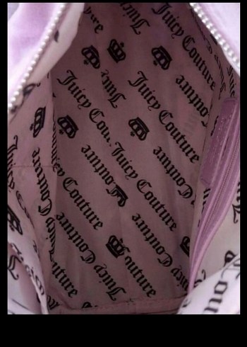 Mor Süet Kadın Çanta Taşlı Juicy Detaylı - Görsel 6
