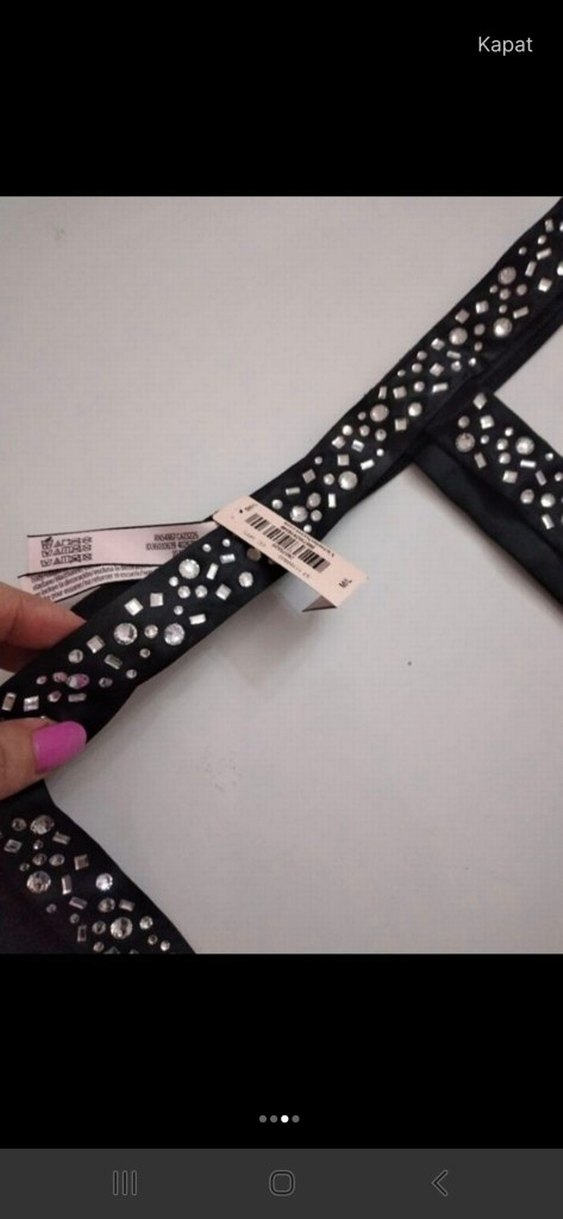 Siyah Gotik jartiyer - Görsel 3