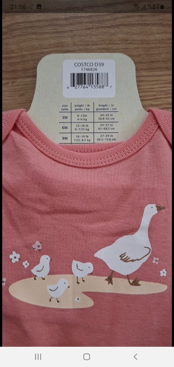 Pembe Kısa Kollu Kız Bebek Takim - Görsel 5