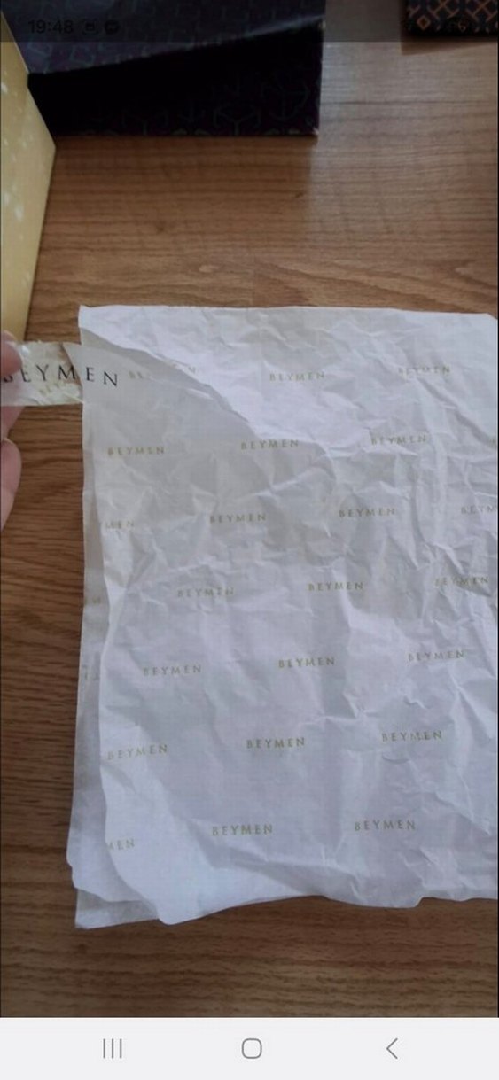 Altın Renkli Yeni Yıl Hediye Seti Beymen - Görsel 4