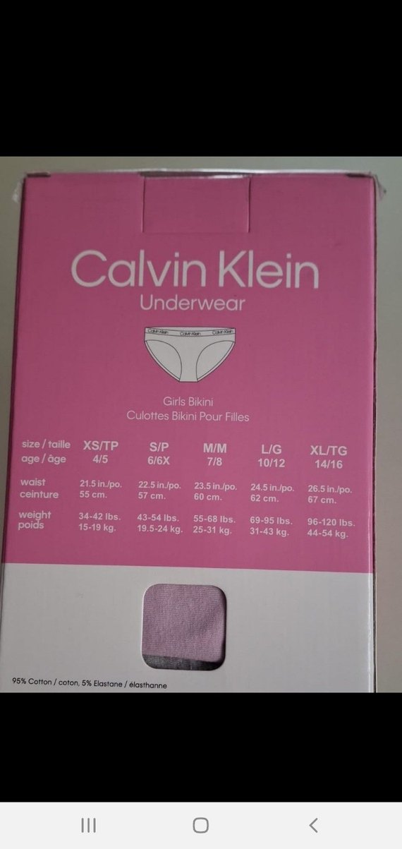 Calvin Klein 7'li Kız Bikini Külot Seti - Görsel 5