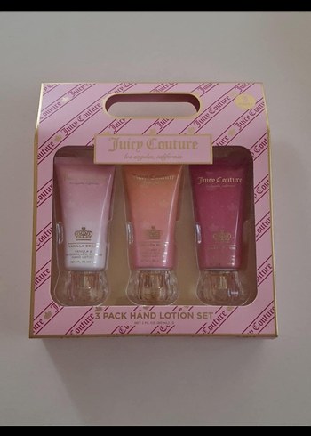 Juicy Couture 3'lü El Losyonu Seti