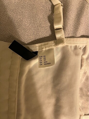 xs Beden H&M korse