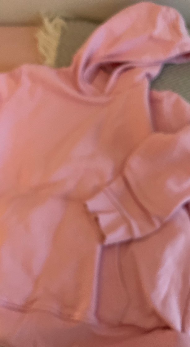 Pembe Kapüşonlu Kadın Sweatshirt - Görsel 3
