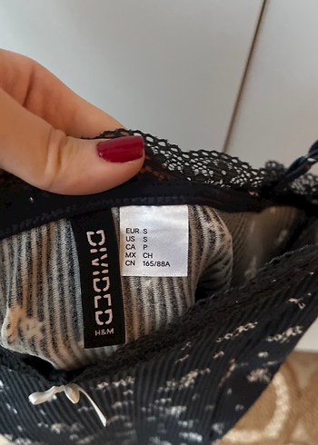 Siyah Askılı Mini Emzirme Gecelik - Görsel 4