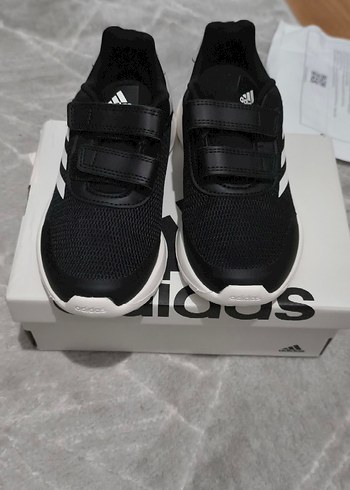 Gri Adidas Kız Çocuk Spor Ayakkabı Tensur Run 2.0 - Görsel 3