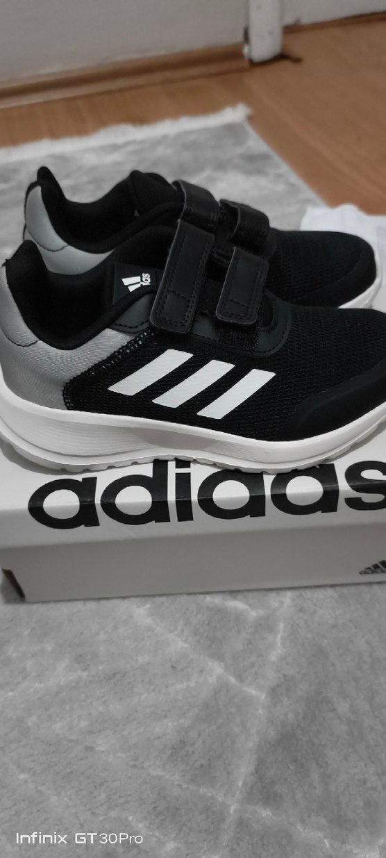 Gri Adidas Kız Çocuk Spor Ayakkabı Tensur Run 2.0 - Görsel 2