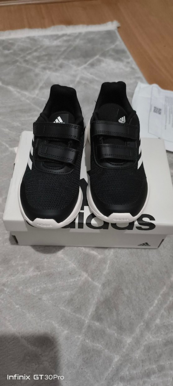 Gri Adidas Kız Çocuk Spor Ayakkabı Tensur Run 2.0 - Görsel 3