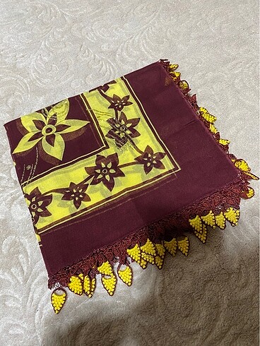 Tığ oyalı yazma