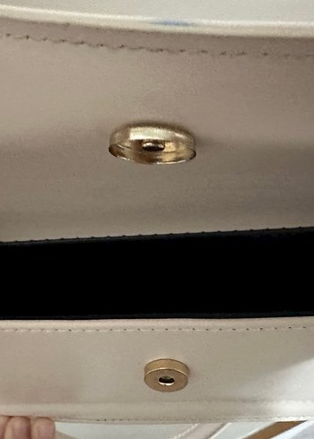 Bej Deri Kadın Çanta - Görsel 3