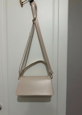 Bej Deri Kadın Çanta - Görsel 2