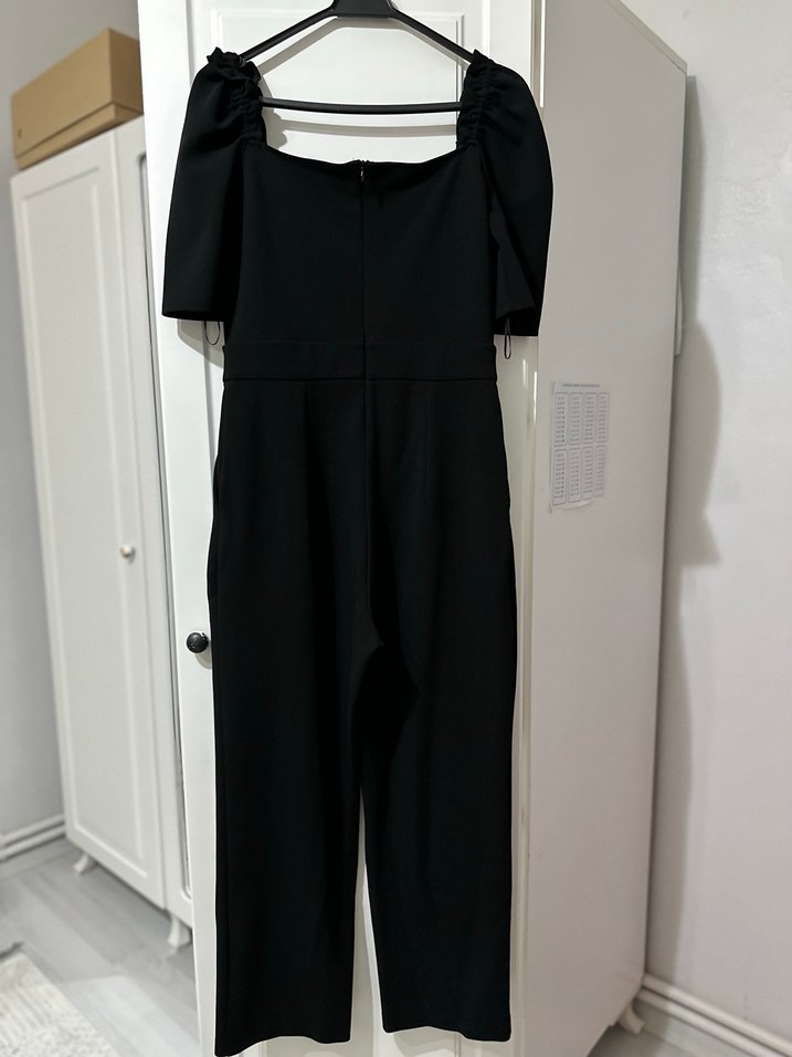 Mango Kadın Siyah Tulum - Görsel 3