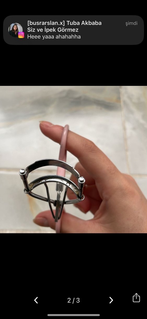 Pembe Kirpik Kıvırıcı - Görsel 2