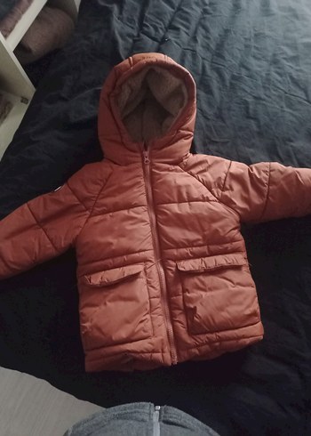 Kapüşonlu Kürklü Erkek Çocuk Mont - Görsel 2