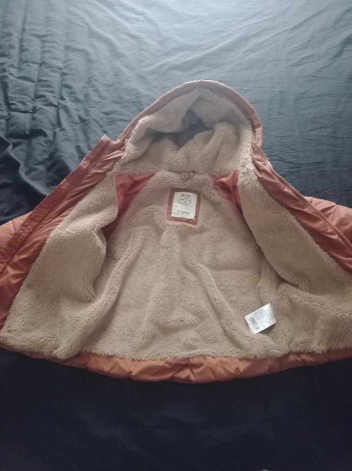 Kapüşonlu Kürklü Erkek Çocuk Mont - Görsel 4