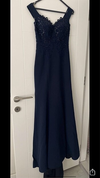 Lacıvert Balık Abıye - Görsel 3