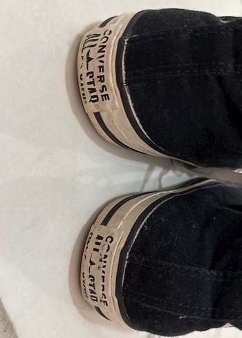 Klasik Siyah Converse Ayakkabı - Görsel 8