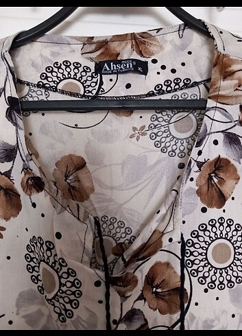 xl Beden Cicekli Tunik