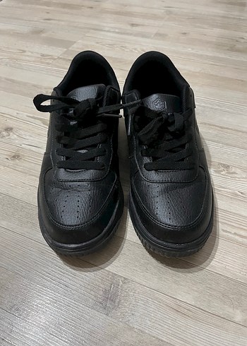 39 Beden siyah Renk Siyah Bağcıklı Kadın Sneakers