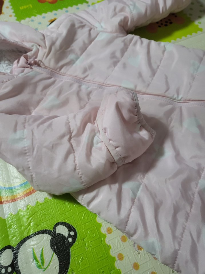 Kız Bebek Fermuarlı Pembe Tulum - Görsel 5