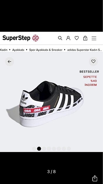 38 Beden Adidas superstar